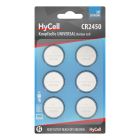Lithium Coin cells CR2450 6pcs blister packaging