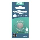 CR2025 - Car key Lithium Coin cell 1pcs blister packaging
