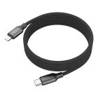 Magnetic cable USB type C to Lightning, 120 cm