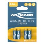 X-Power Alkaline Battery AAA / LR03 4 pcs. paper blister