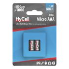 NiMH rechargeable battery AAA / HR03 type 1000 (min. 800 mAh) 4pcs.
