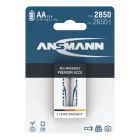  NiMH Rechargeable battery AA / HR6 type 2850 (min. 2650 mAh) 2 pcs. blister packaging