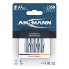 NiMH Rechargeable battery AA / HR6 type 2850 (min. 2650 mAh) 4 pcs. blister packaging
