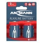 Alkaline Battery D / LR20 2 pcs. paper blister