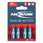 Alkaline Battery AA / LR6 4 pcs. paper blister
