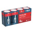 Alkaline Battery D / LR20 4 pcs. cardboard box