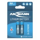 Lithium Battery AA / FR6 2 pcs. blister packaging
