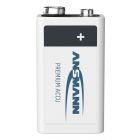  NiMH Rechargeable battery 9V block / 6F22 type 300 (min. 270 mAh) maxE 1 pcs.