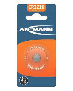 Lithium Coin cell CR1216 1pcs blister packaging
