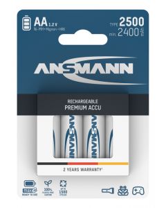  NiMH Rechargeable battery AA / HR6 type 2500 (min. 2400 mAh) maxE 4 pcs.