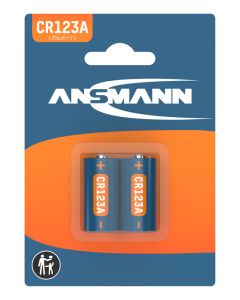 Lithium Battery CR123A / CR17335 2pcs blister packaging