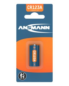 Lithium Battery CR123A / CR17335 1pcs blister packaging